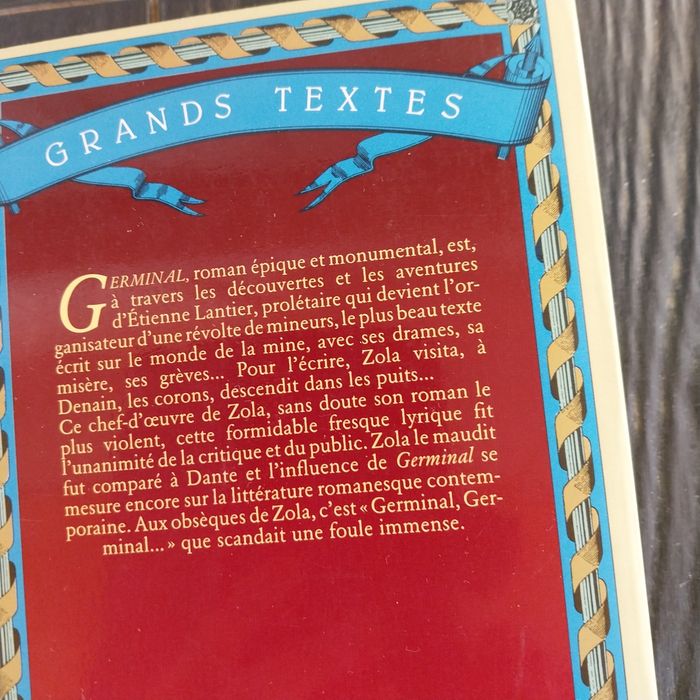 Germinal d'Émile Zola 5 euros - photo numéro 3