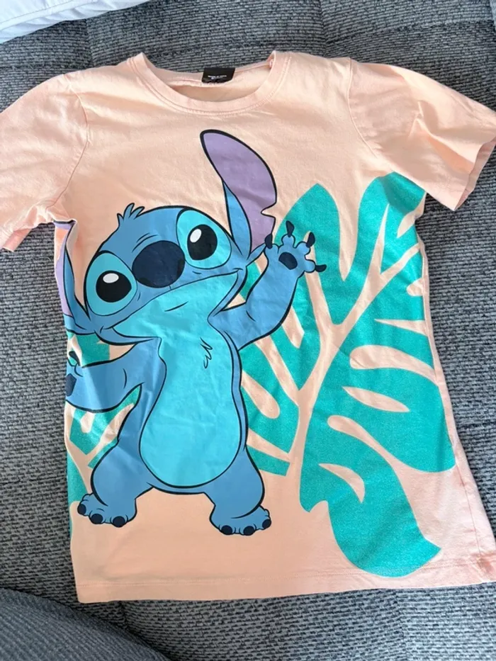 TEE shirt fille stitch