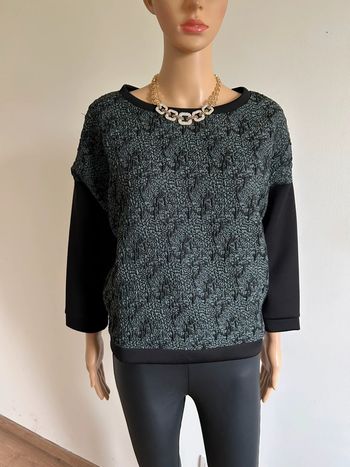 Sweat noir et gris l’histoire de Louise taille XL jamais porté