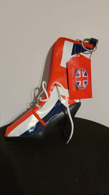 Trousse en forme de botte Thème anglais