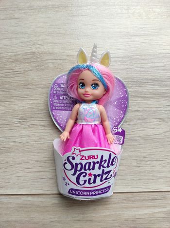 Poupée zuru sparkle girlz rose neuve 
