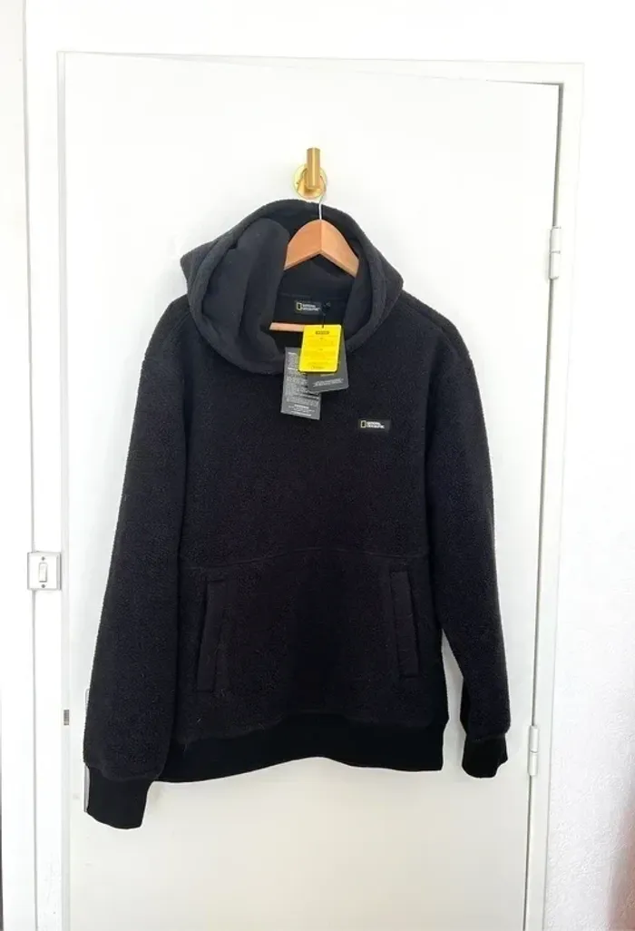 Veste polaire à capuche National Geographic Korea taille L neuve avec étiquette et sac - photo numéro 4
