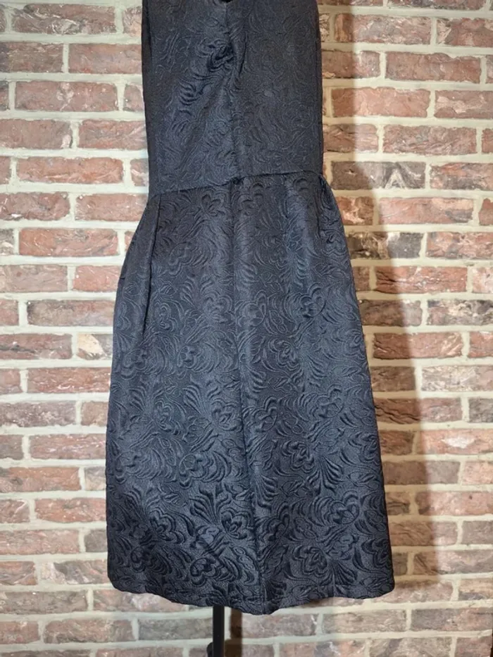 Robe noire motif Molly Bracken Taille 2 -> M / 38 - photo numéro 14