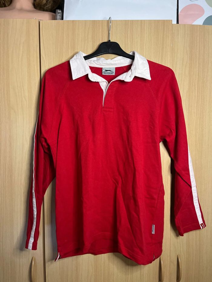 Polo slazenger manche longue