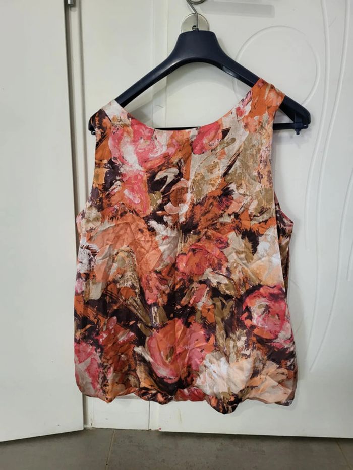 Haut débardeur tunique satin 48 - photo numéro 2