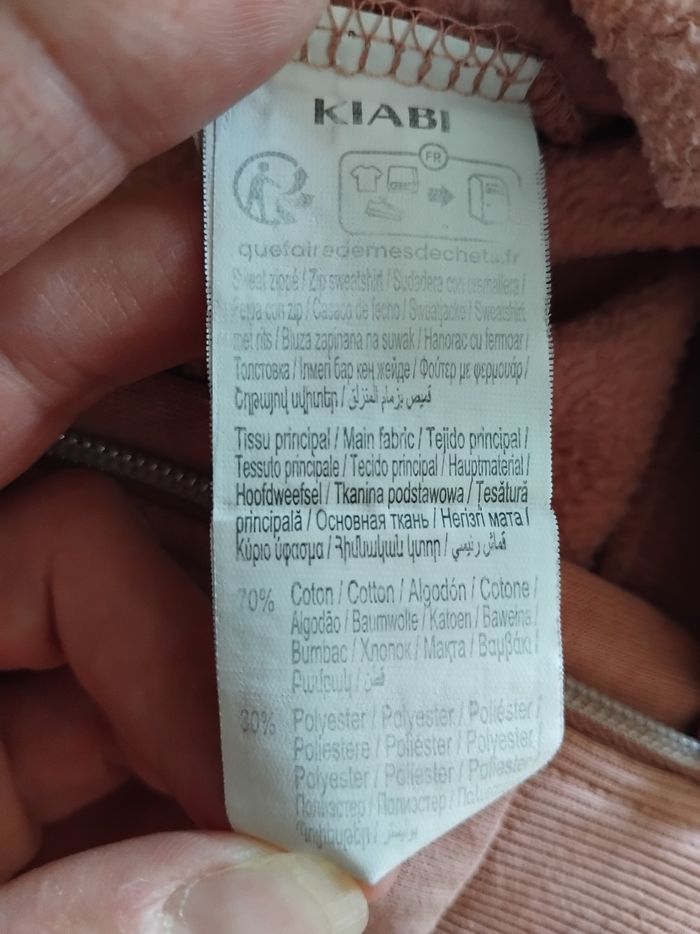 Jolie veste sweat fille 3 ans - photo numéro 8