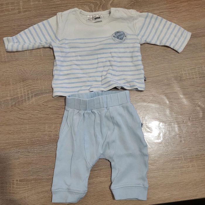 Ensemble pyjama garçon 1 -2 mois