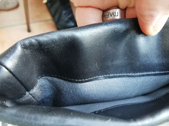 Bottes en cuir noir p40 - photo numéro 3