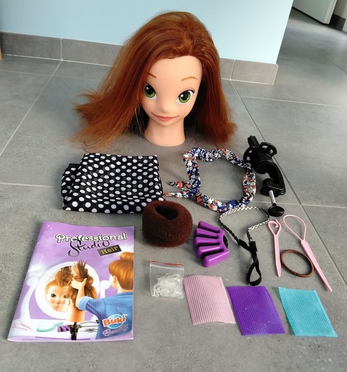 Tête à coiffer professional studio hair