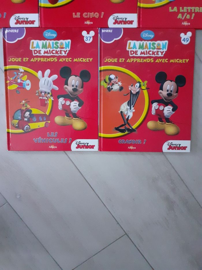 Lot livres la maison de Mickey - photo numéro 4