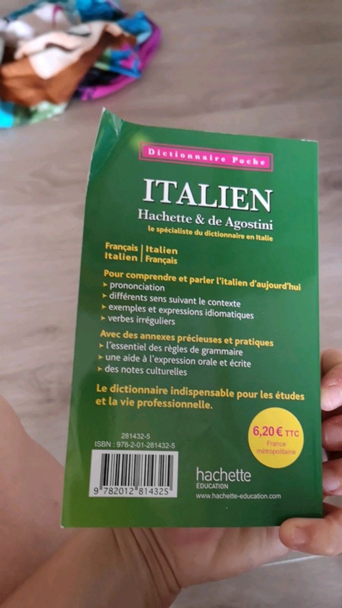Dictionnaire français italien hachette - photo numéro 2