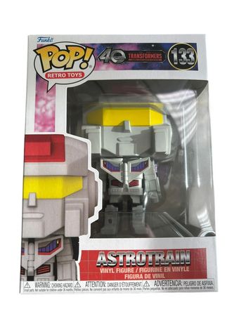 Figurine Funko Pop Rétro Toys Transformers Astrotrain 133 neuf
