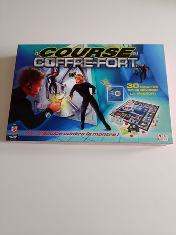 La course au coffre fort Mattel games complet et fonctionne 