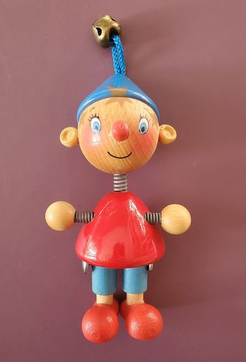 Figurine en bois Oui-Oui