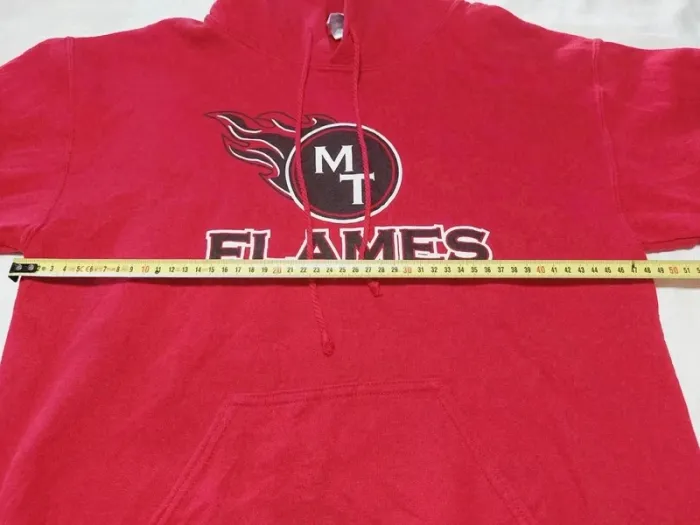 Sweat à capuche mixte MT Flames Taille S - photo numéro 6