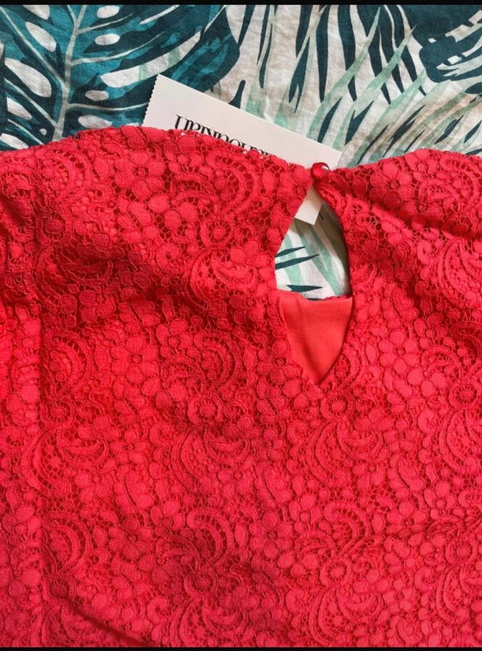 Robe d’été taille 2 corail Manoukian neuve - photo numéro 7