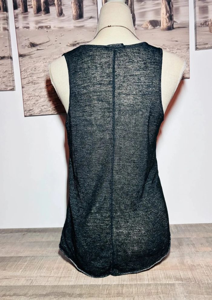 💕 long débardeur noir taille unique #cloothes - photo numéro 4