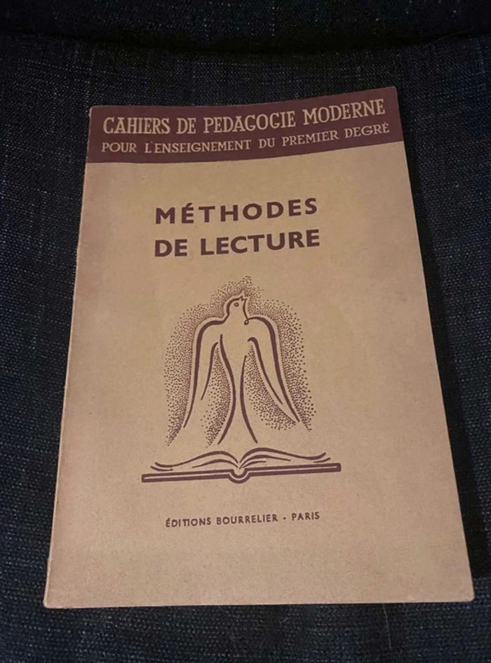 Cahiers de pédagogie moderne pour l’enseignement du premier degré méthodes de lecture