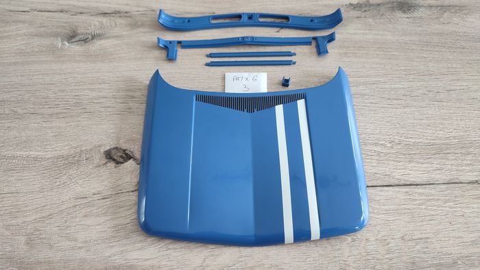 Lot pièces du fascicule n°3 pièce détachée Renault R8 Gordini 1/8 1/8ème Eaglemoss collections #D08