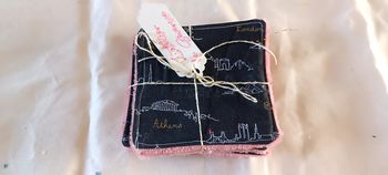 Lot de 5 lingettes lavables
