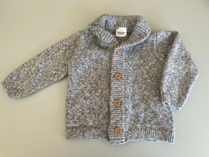 Gilet 18 mois gris