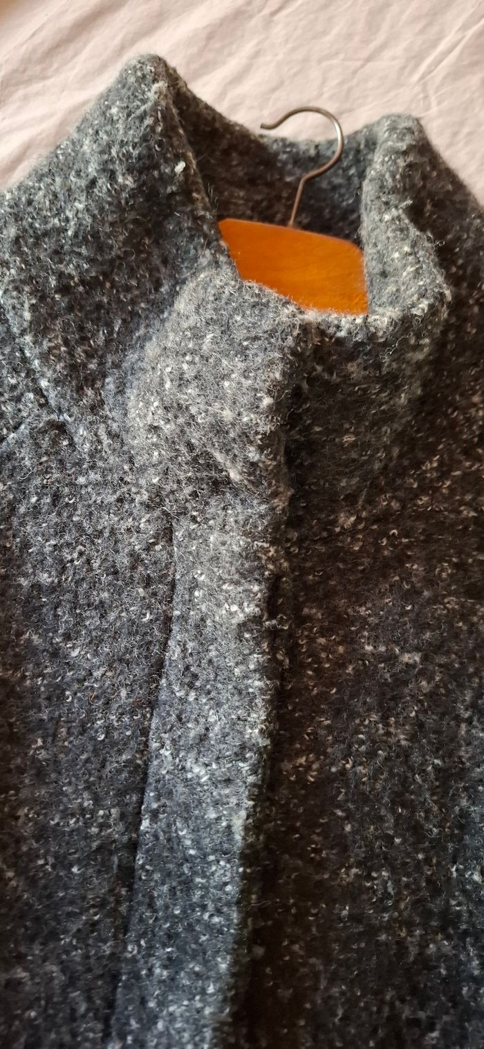 Manteau femme gris - photo numéro 8