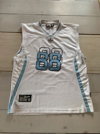 Débardeur sport vintage année 2000 88 project satin