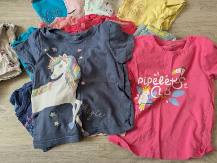 Lot tee shirts manche courte - photo numéro 3