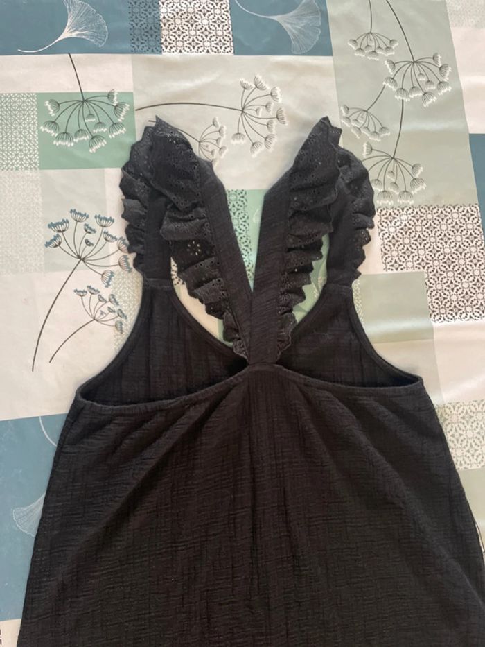 Robe noire à bretelles Camaïeu taille S - photo numéro 4