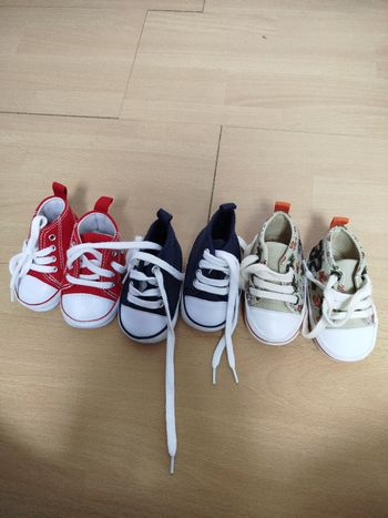 Lot de baskets 3-6mois
