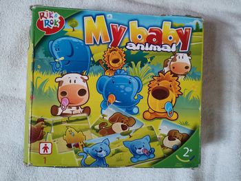 Puzzle my baby animal rik & rok