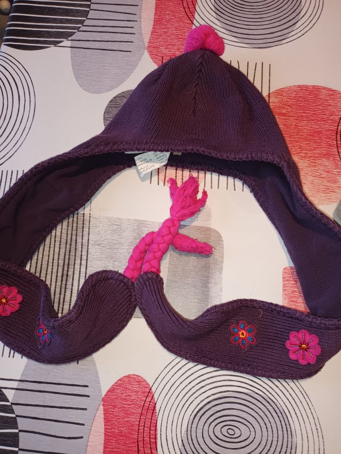 Lot 2 bonnets taille 6 9 mois 👧 - photo numéro 3