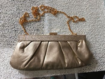 Pochette de soirée accessorize dorée