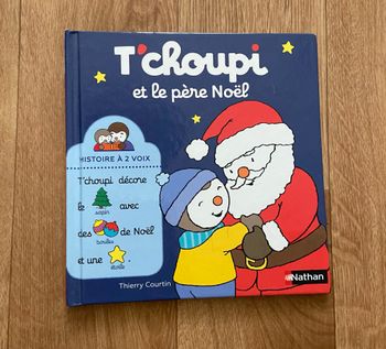 Livre T’choupi et le père Noël