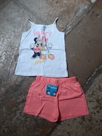 Pyjama Short Minnie Daisy Disney 6/7 ans