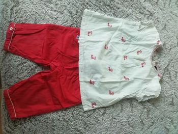 Ensemble pantalon et sa tunique été