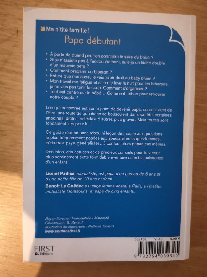 Livre papa débutant - photo numéro 2
