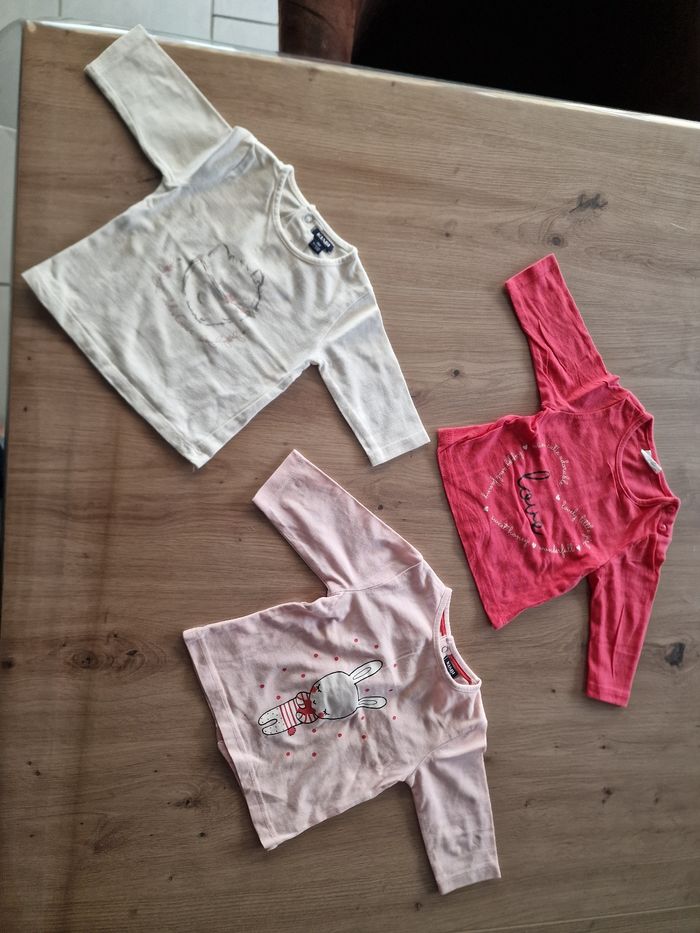 Lot de 3 t-shirts 3 mois