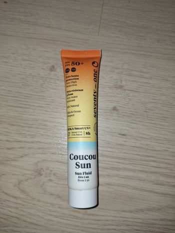 Crème solaire spf 50+ 40ml Seventy one neuf