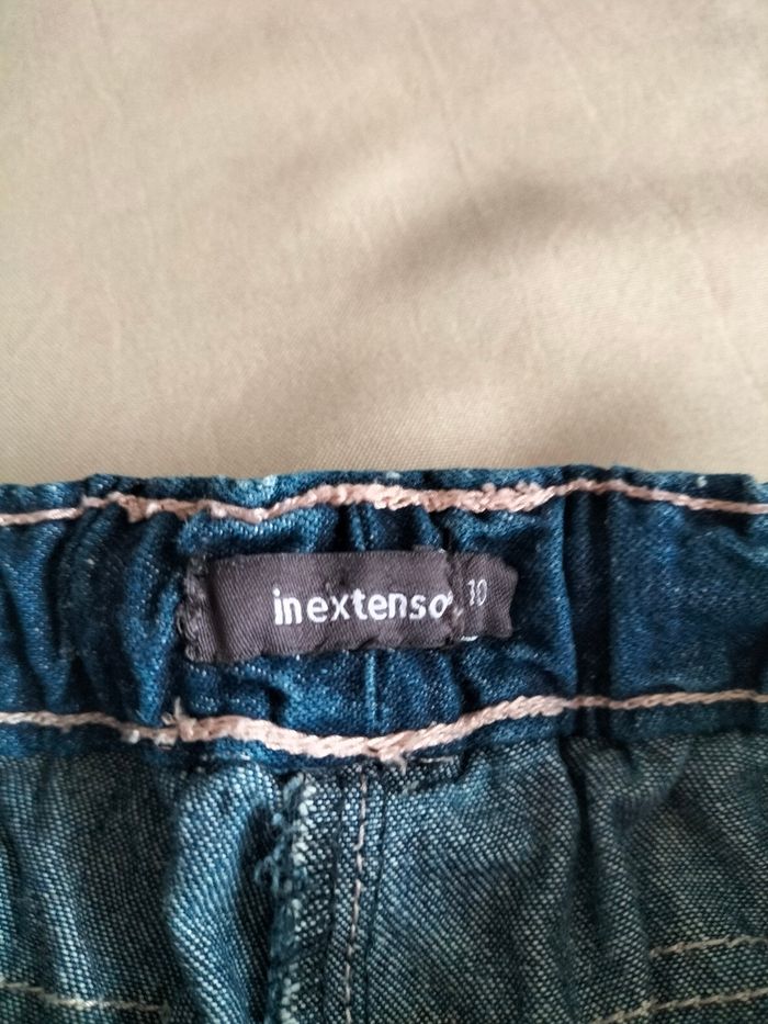 💙 Jeans droit élastique brut - 10 ans - In extenso - Neuf 💙 - photo numéro 3