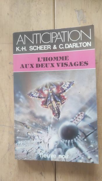 Perry Rhodan L'homme aux deux visages Scheer & Darlton Fleuve Noir Anticipation 1008 1980