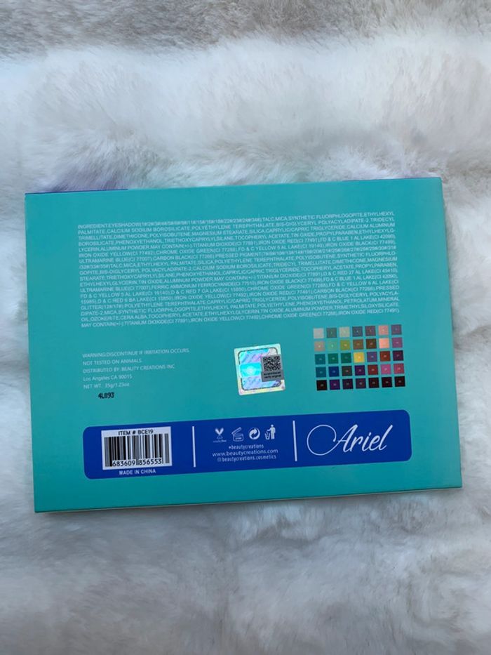 Palette Beauty créations Ariel 35 fards Disney - photo numéro 2