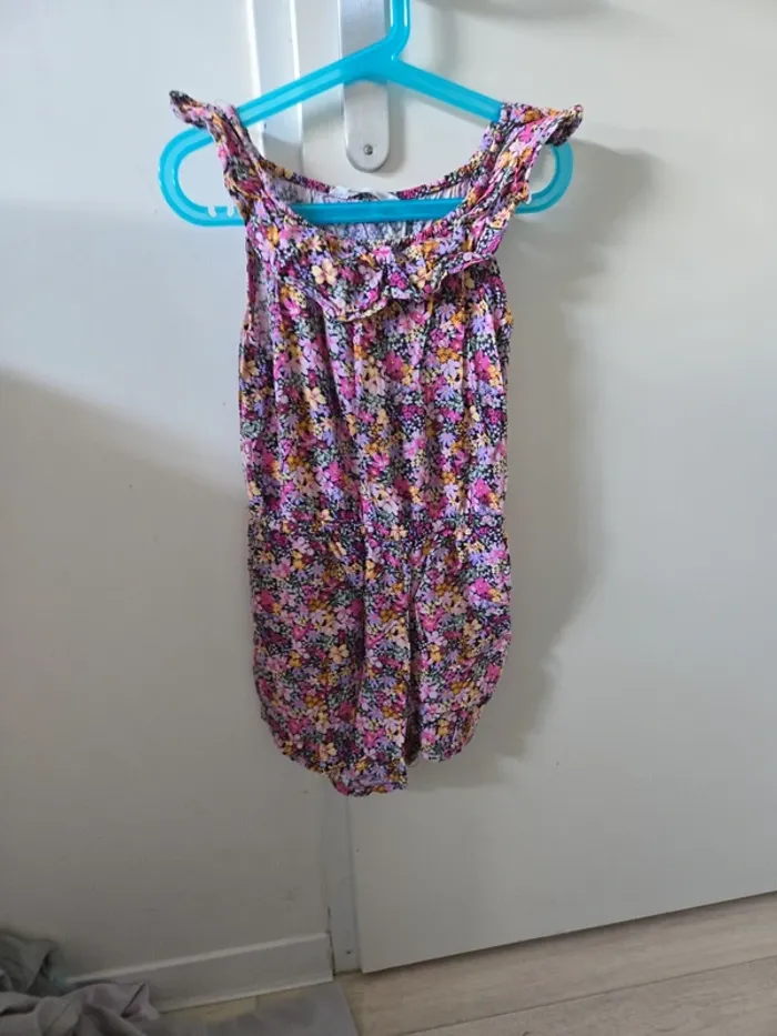 Combishort fille taille 7ans