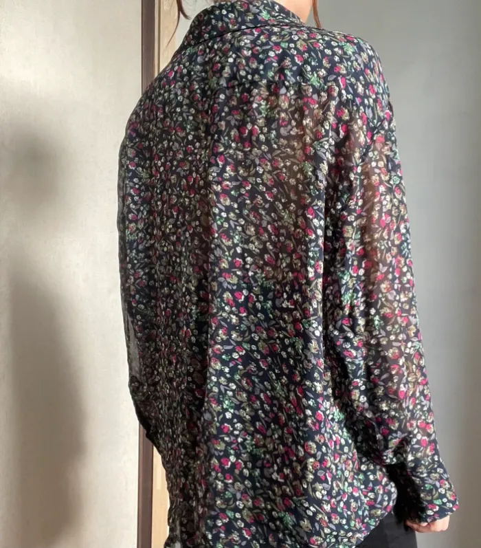 Chemise à fleurs Costa Blanca - photo numéro 3