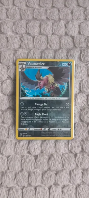 Carte Pokémon Vaututrice 120/192 Reverse - Clash des Rebelles