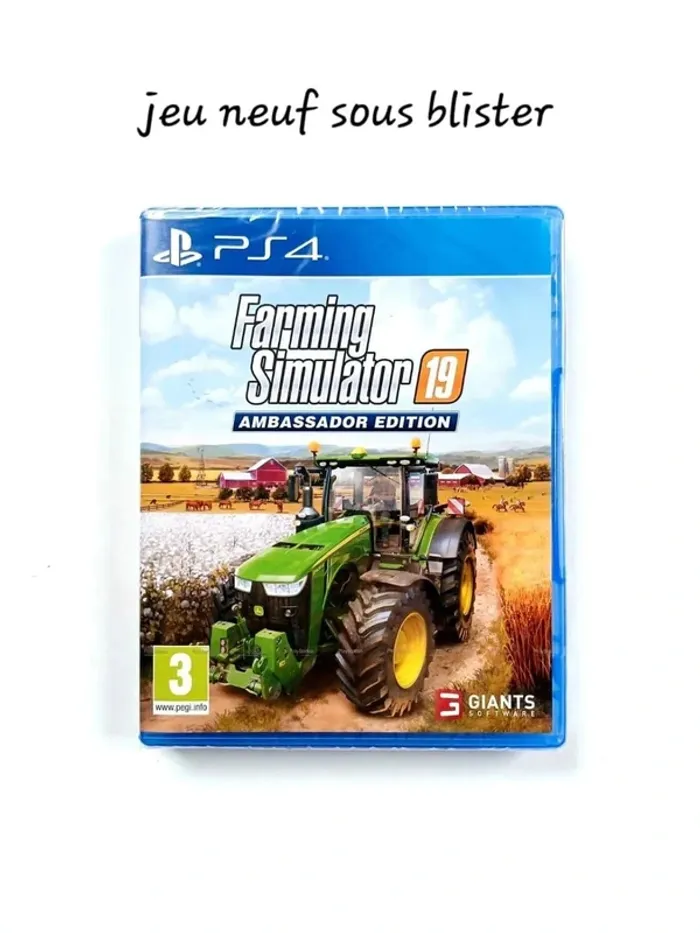Farming Simulator 19 Ambassador Edition Ps4 - photo numéro 1