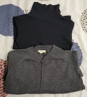 Gilet Verbaudet & Col roulé Okaïdi