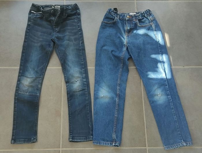 Lot 2 jeans 9 ans - photo numéro 2
