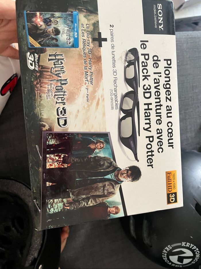 Coffret Blu-ray 3D Harry Potter + 2 lunettes 3D Sony – Neuf - photo numéro 2