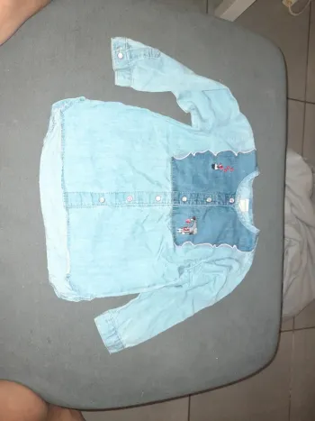 Blouse en jean 86 cm de chez h&m